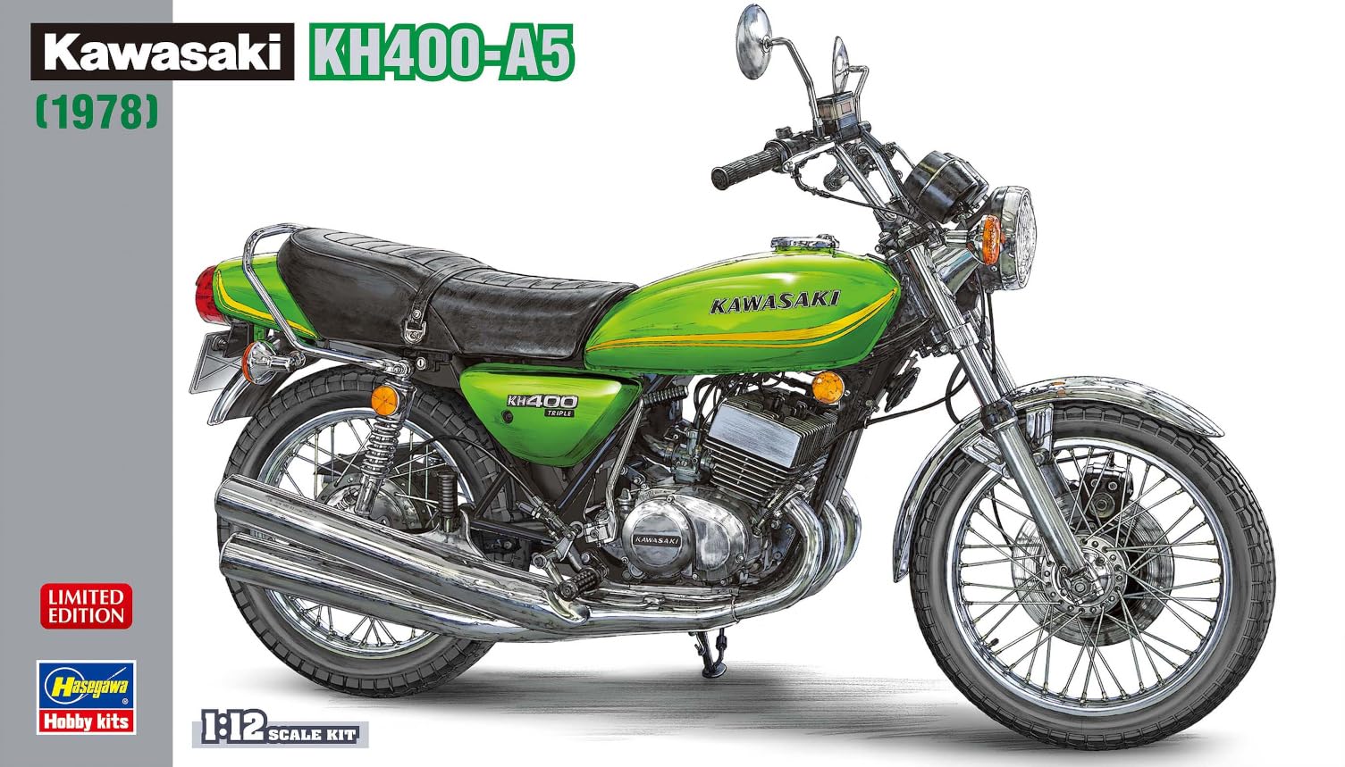 Amazon | ハセガワ(Hasegawa) 1/12 カワサキ KH400-A5 1978年