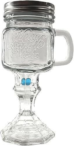 Miniatura 25 de Redneck - Copa de vino (2 unidades), diseño de galsses con tapa Juego de 2 copas de vino,Juego de 4 copas de vino,Copa de vino