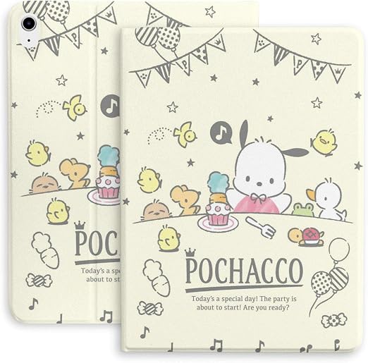 Amazon Co Jp ポチャッコ Ipad Air4 ケースipad Air 4 第4世代 10 9インチ カバーおしゃれ かわいい キャラクター Pu レザー オートスリープ スタンド機能 軽量 耐衝撃 傷つけ防止 ペンホルダー付き カバーおしゃれ かわいい キャラクター パソコン 周辺機器