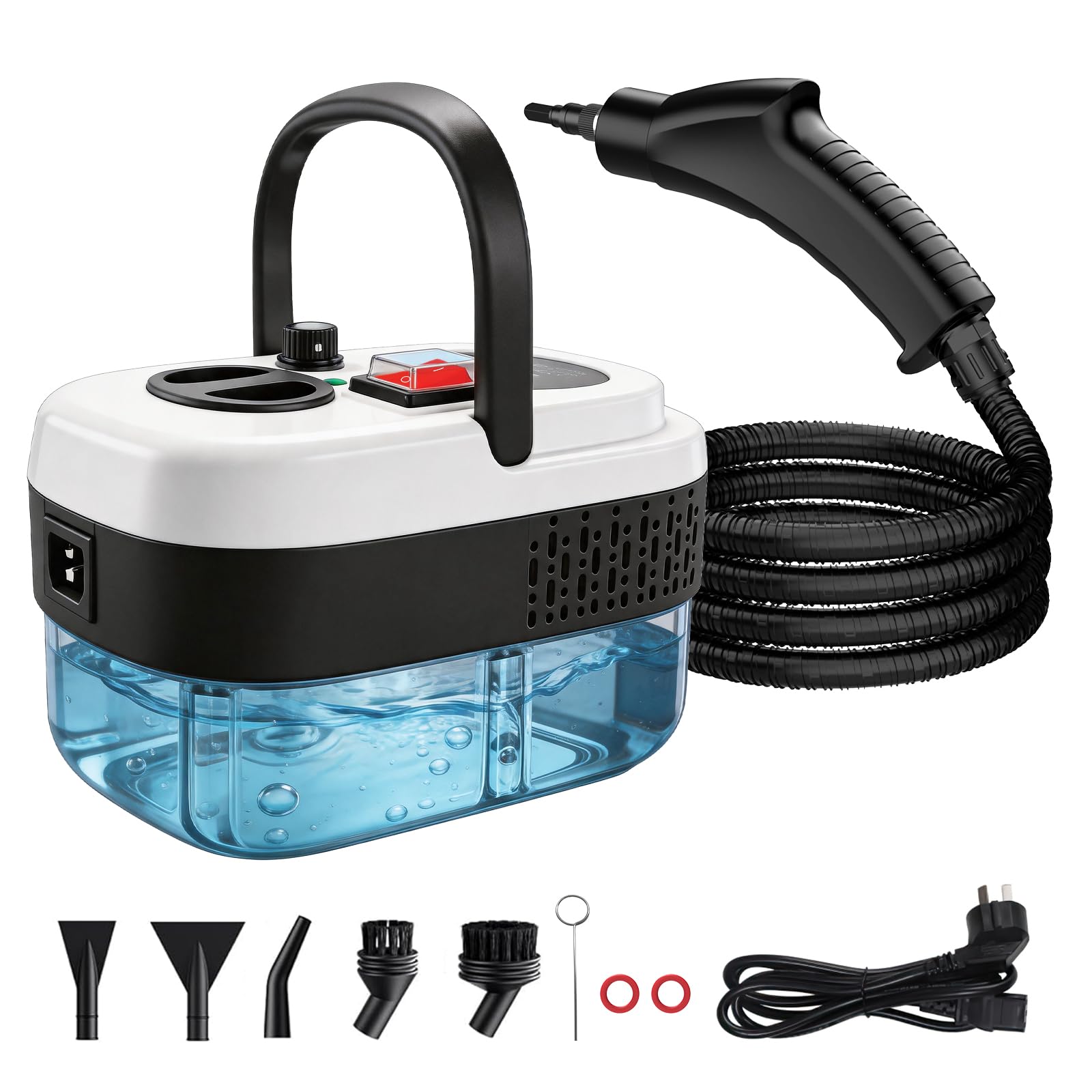 Granarbol Handheld Steam Cleaner 6 Adjustable Steam Levels 1.2L 15s Heat-Up