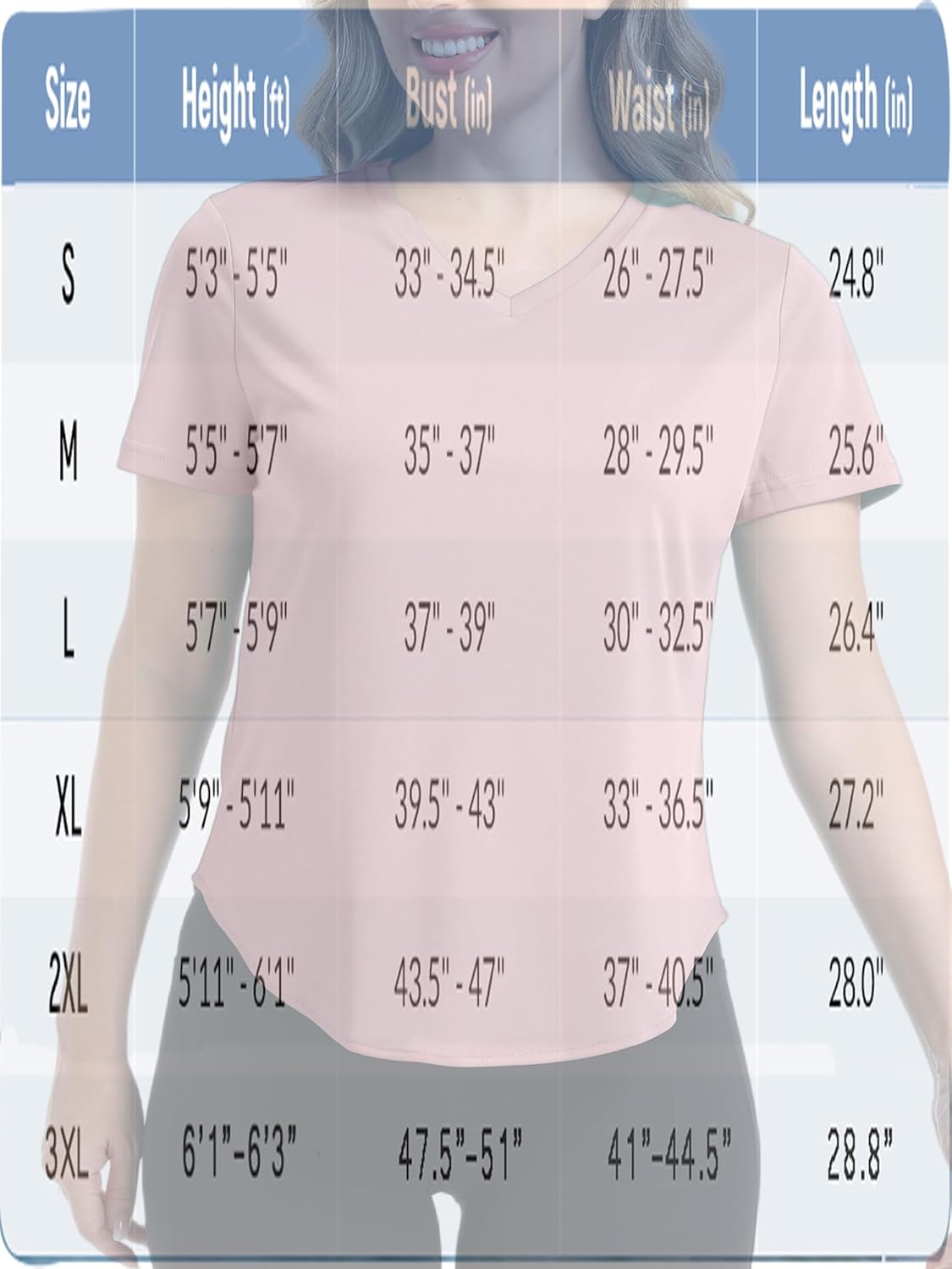 Women's Sun Shirts UPF 50+ Protection Shirts Rash Guard Long Sleeve Sun SPF Workout Tops Shirt for Swim Beach Running - Image 7