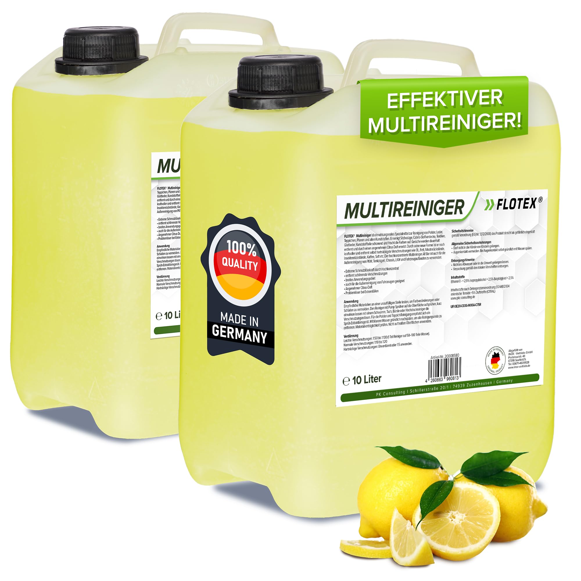 Multi Cleaner, 10L - Nettoyeur universel, Nettoyant tout usage