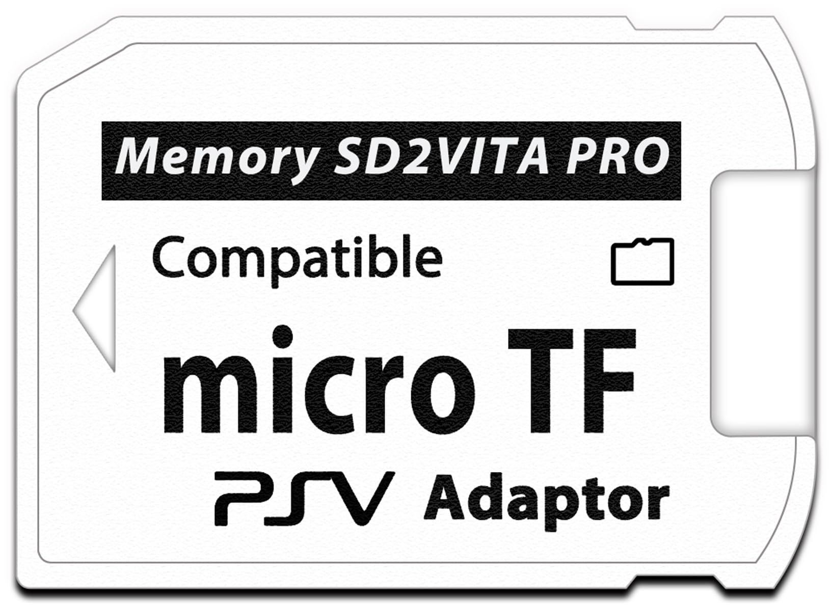 LEAGY Ultimate Wersja SD2Vita 5.0 Adapter Karty Pamięci, PS Vita PSVSD Adapter Micro SD Do PSV 1000/2000 PSTV FW 3.60 HENkaku Enso