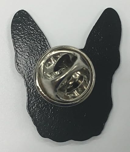 Miniatura 2 de Bulldog francés negro púrpura azúcar cráneo tatuaje raza perro amante esmalte solapa Pin