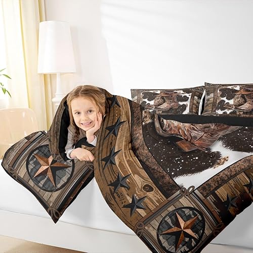 Miniatura 57 de Feelyou - Juego de edredón retro hippie con flores, tamaño King, para niños, con diseño de plantas florales botánicas de los 60 y 70, edredón Multi