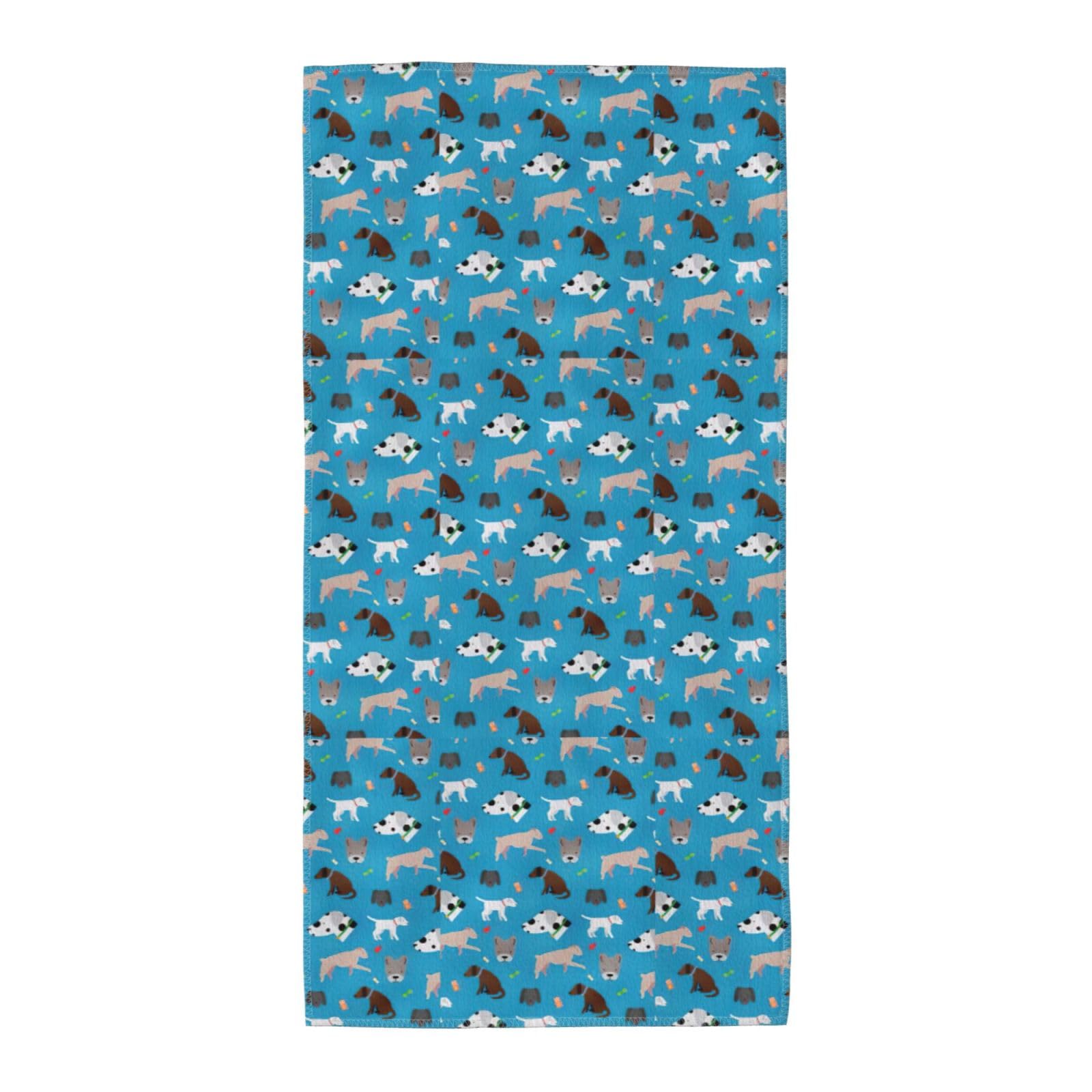 Dog Show Soft Absorbent Long Towel For Gym Sports Picnic Leisure Use