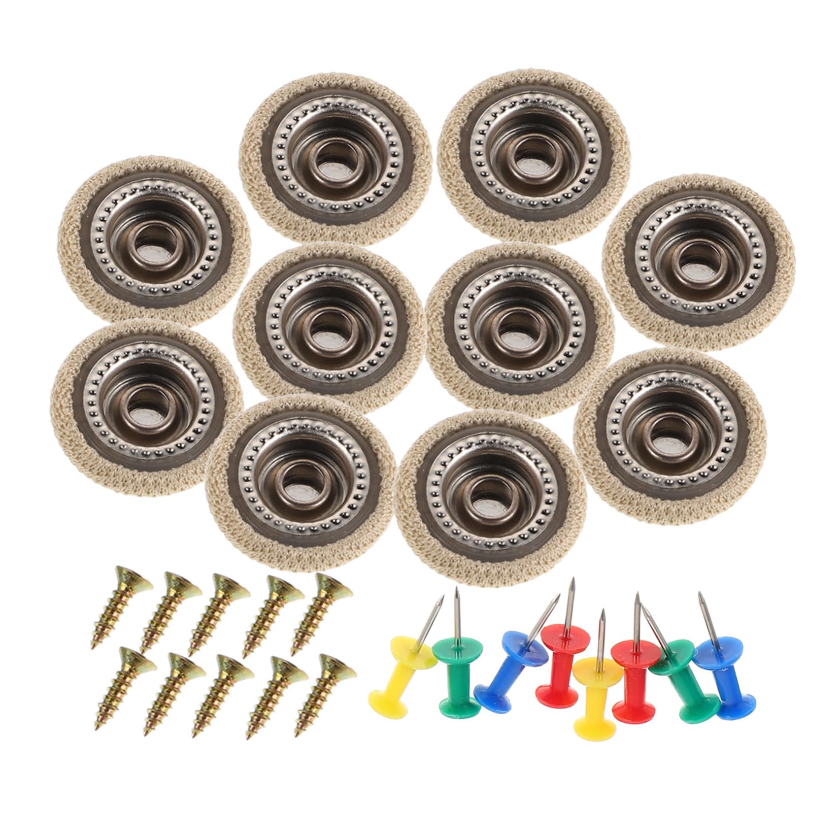 VINTORKY Car Roof Buckle Installation Tool 10pcs Auto Roof Snap Rivets for Interior Ceiling Auto Ceiling Fixing Car Upholstery Glue