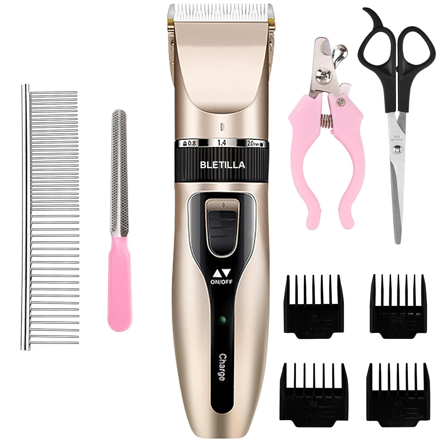 Bletilla Cat Trimmer | Dog Trimmer for Labrador, Shih Tzu, German Shepherd, and Golden Retriever, Pet Grooming Kit, Trimmer for Dog Hair Cutting, Pet trimmer for Dogs and Cats (Pet Hair Trimmer) (B0DBVHP31N) Amazon Price History, Amazon Price Tracker