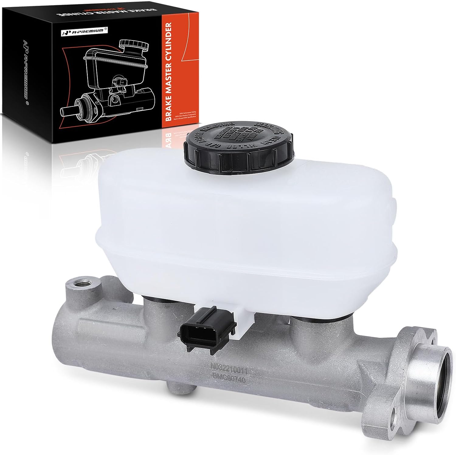 A-Premium Brake Master Cylinder with Reservoir and Cap Compatible with Ford and Lincoln Vehicles - Expedition 2001-2002, F-150/Blackwood 2002, Navigator 2001-2002 - Replaces# 1L1Z2140AA, 1L1Z2140AB