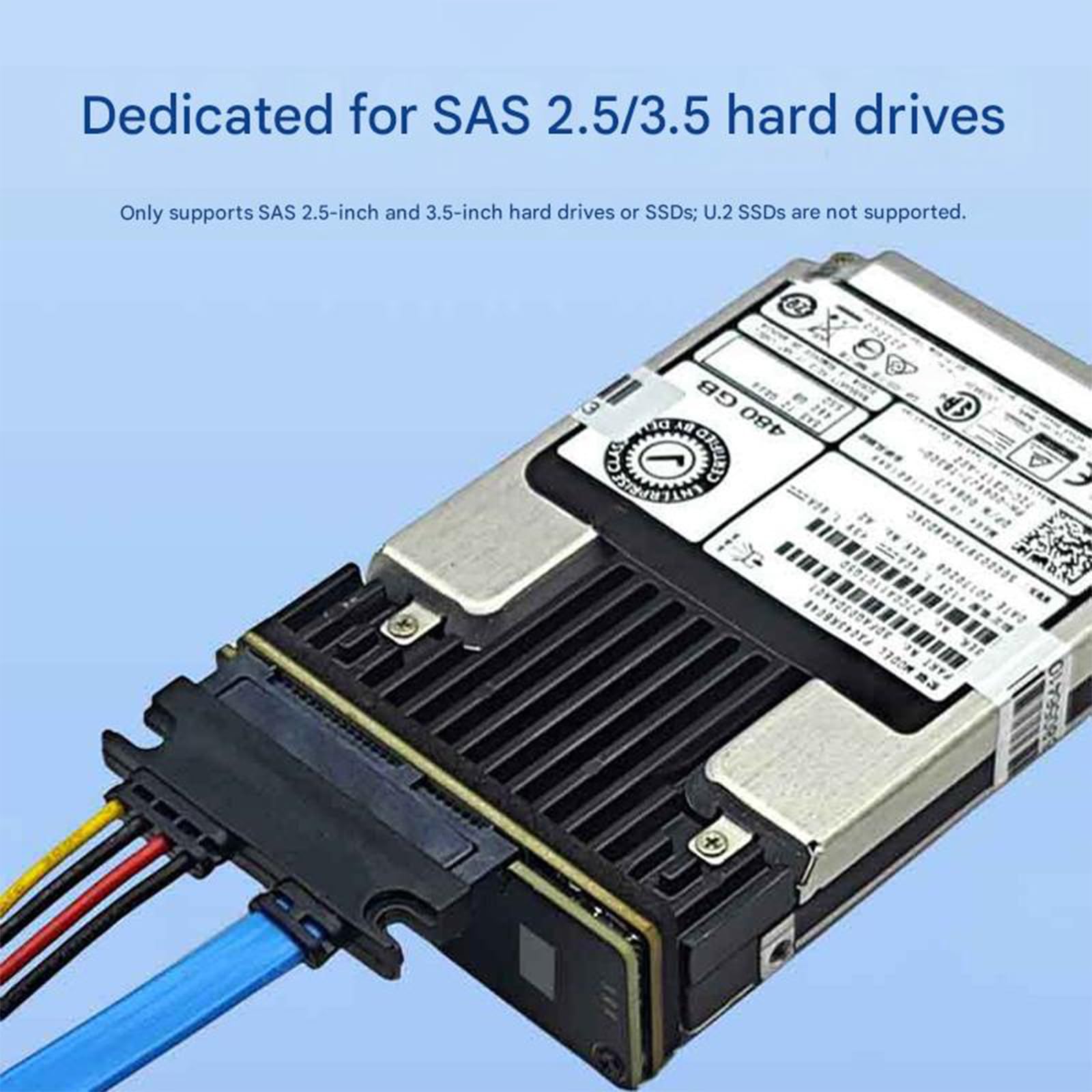 Installazione senza attrezzi da 29 pin a 7 + 15 22 pin SATA SAS convertitori di dischi rigidi adattatori scheda ABS costruzione per più dispositivi adattatori ABS