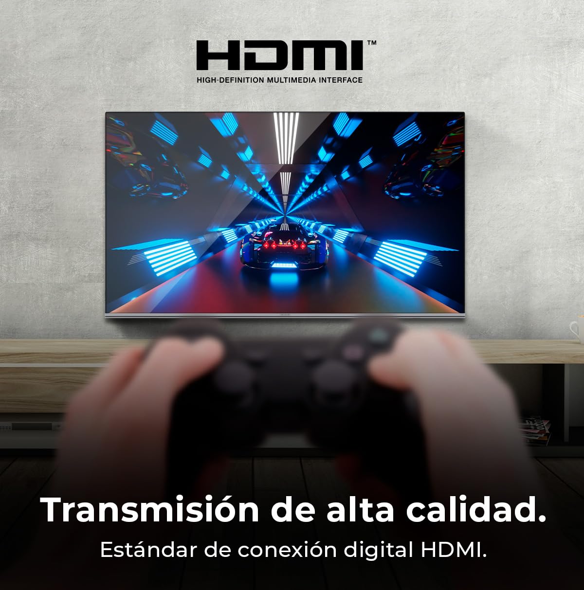 Cecotec TV, Televisor LED de 32Pulgadas 0 Series 0032S. Pantalla 32 Pulgadas, HD, Resolución de imágenes y Videos óptima, Sistema Dolby, Memoria Flash, Conectividad HDMI/USB, Mando a Distancia