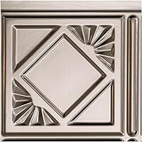 Vista 16 de FASÄDE Panel decorativo para salpicaduras de vinilo de estilo tradicional / patrón 4 en bronce antiguo (muestra de 6 x 6 pulgadas)