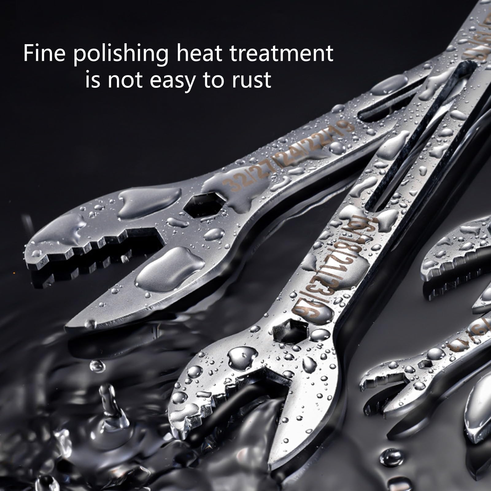 18-Piece Spanner Wrench Set – 1mm To 18mm Open End Wrenches – Steel, Explosionproof – For Auto & Home Repair