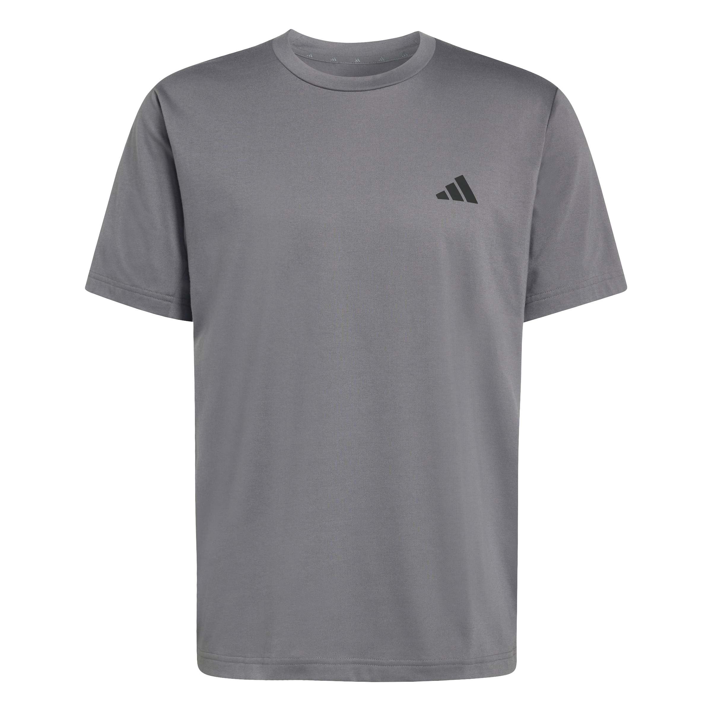 adidas Men's Workout Essentials FEELREADY T-Shirt, Grey Five, XL