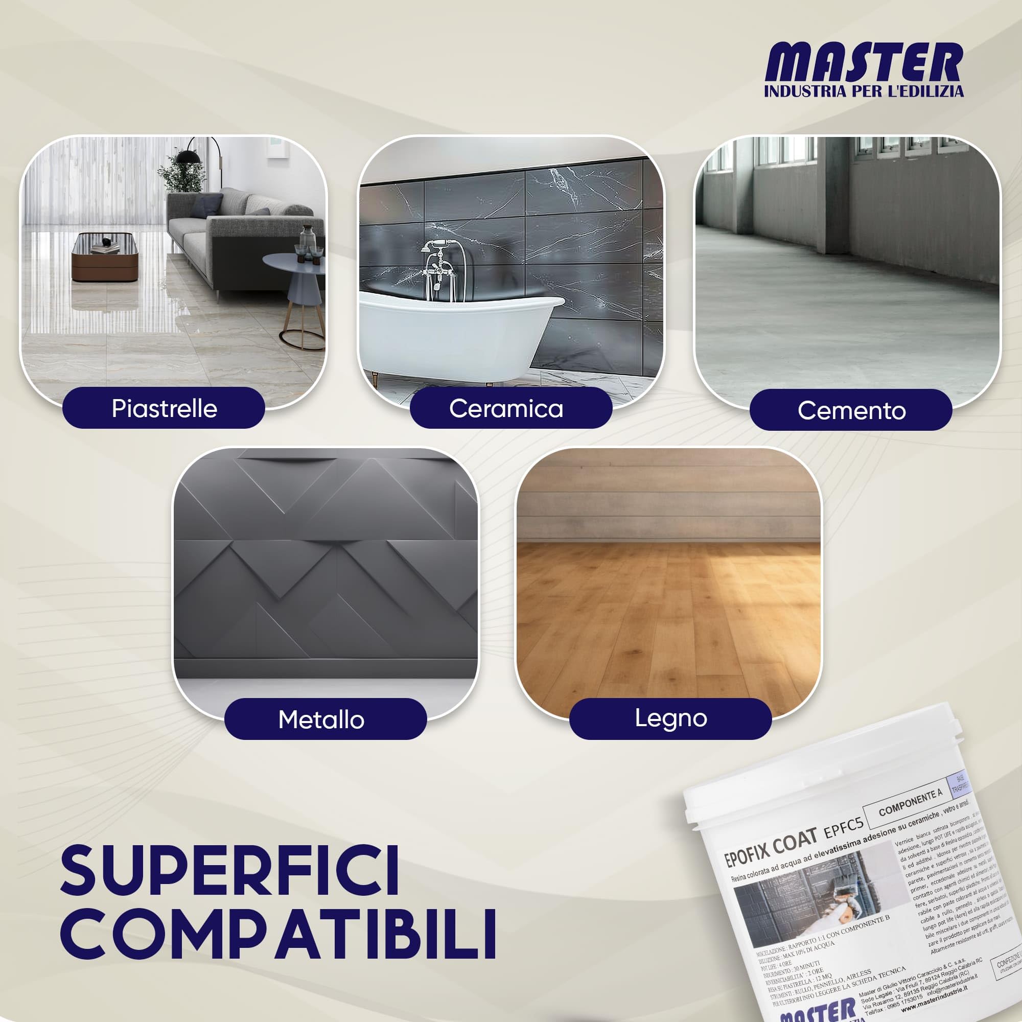Résine époxy pour sols intérieurs et extérieurs | Peinture carrelage salle de bain cuisine ciment garage | Jusqu'à 12 m² par couche