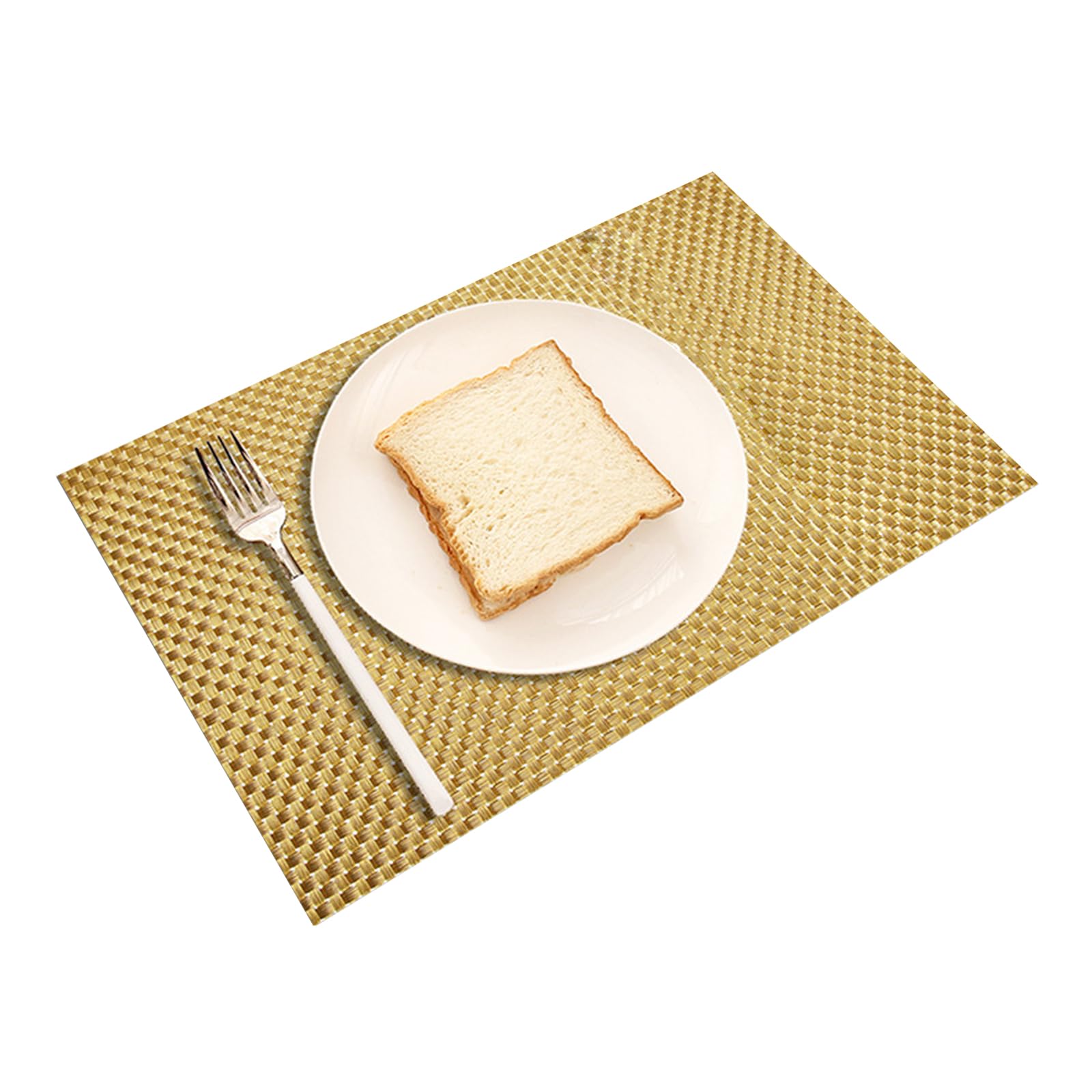 Multipurpose PVC Table Mats Dining Placemat Protects Against Heat Spills & Dirts for Family Meals & Entertaining Guests Spill Proof Mats