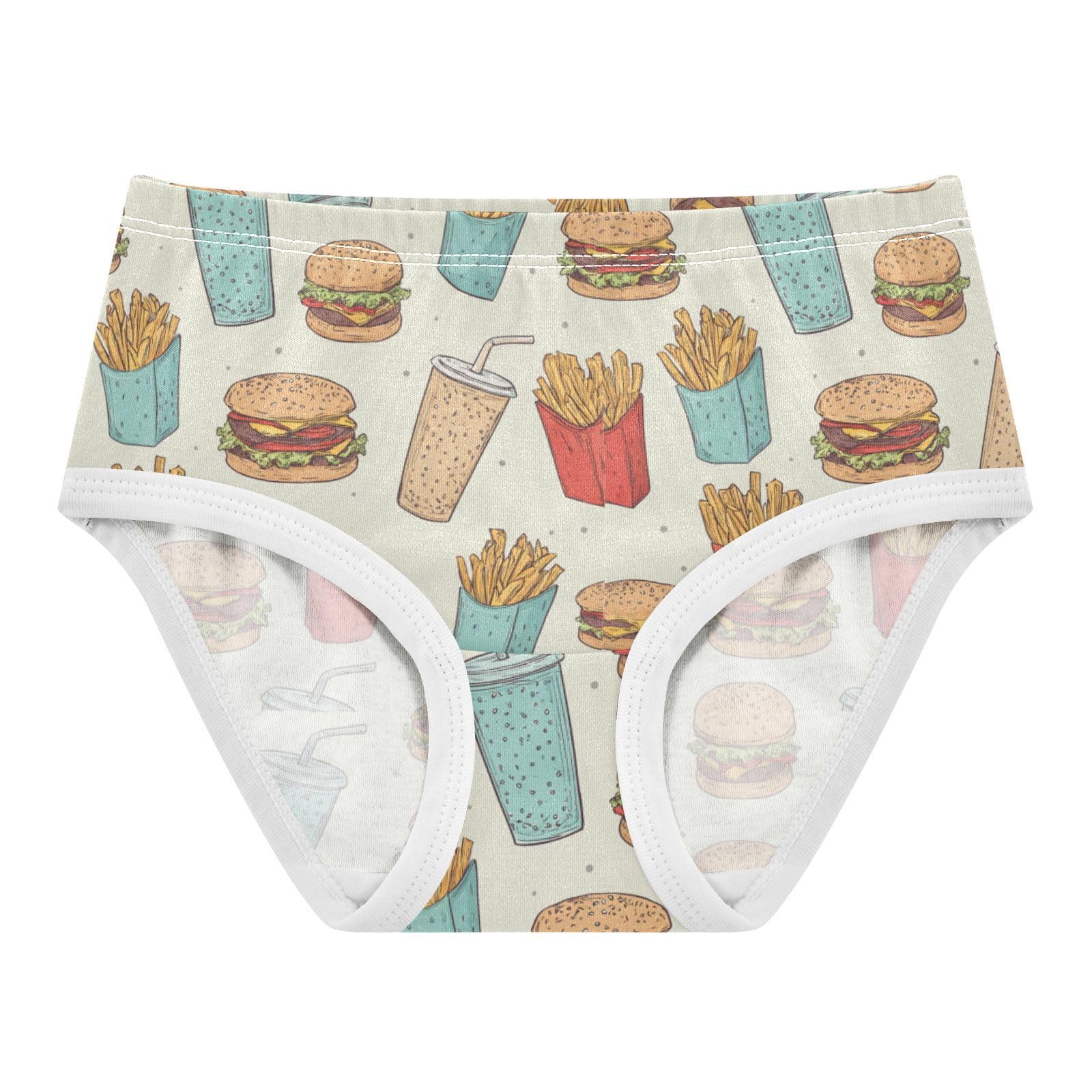 Dussdil Girls Panties Underwear Girls Panty Briefs Cotton Training Undies Size 2 3 4 5 6 7 8t