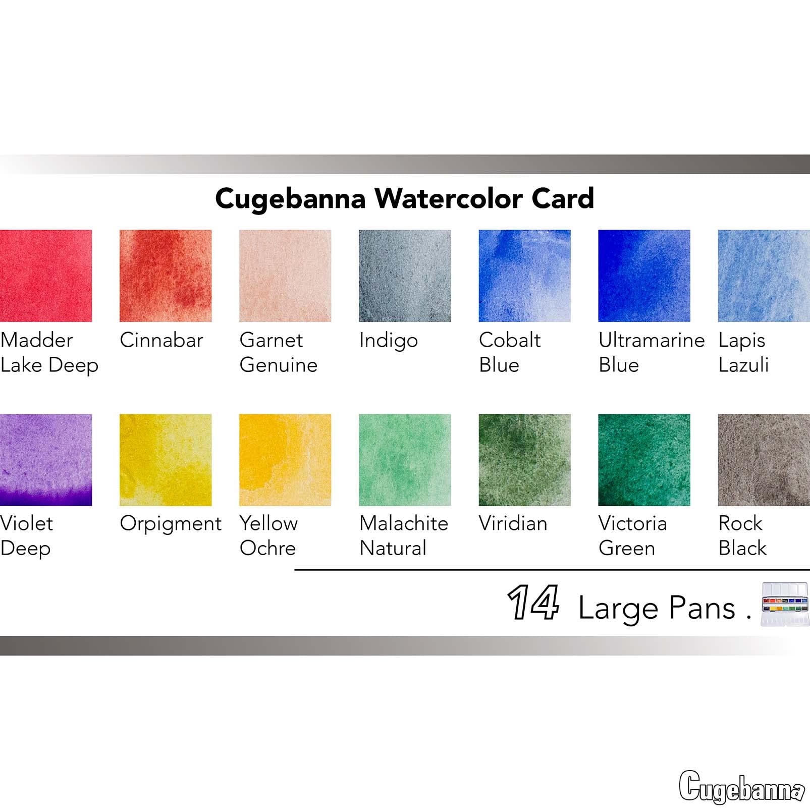 14collect / Handmade Watercolor Paint / Hand Mulled Paints / Watercolor