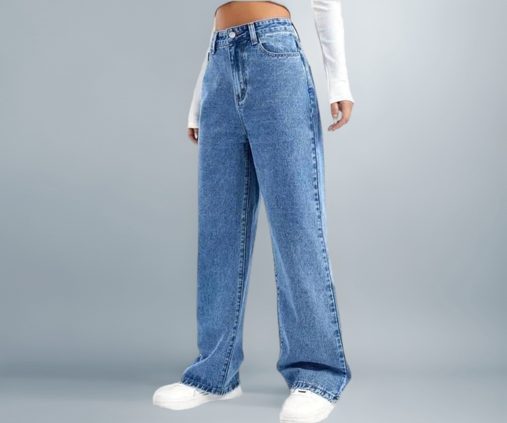 Generic Women High Rise Denim Jeans - Image 1
