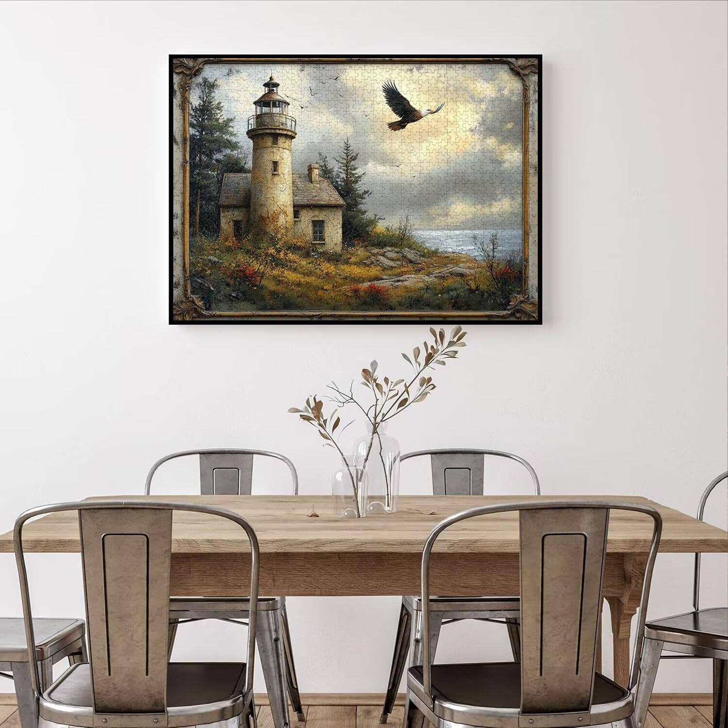 Puzzle 6000 Pezzi Faro Puzzle Classici per Gioco Familiare, n-97 | Impossibile Puzzles, Intrattenimento Creativo, Rilassamento Intelligence, Regalo per Amore e Amico, Home Decor, Il paesaggio
