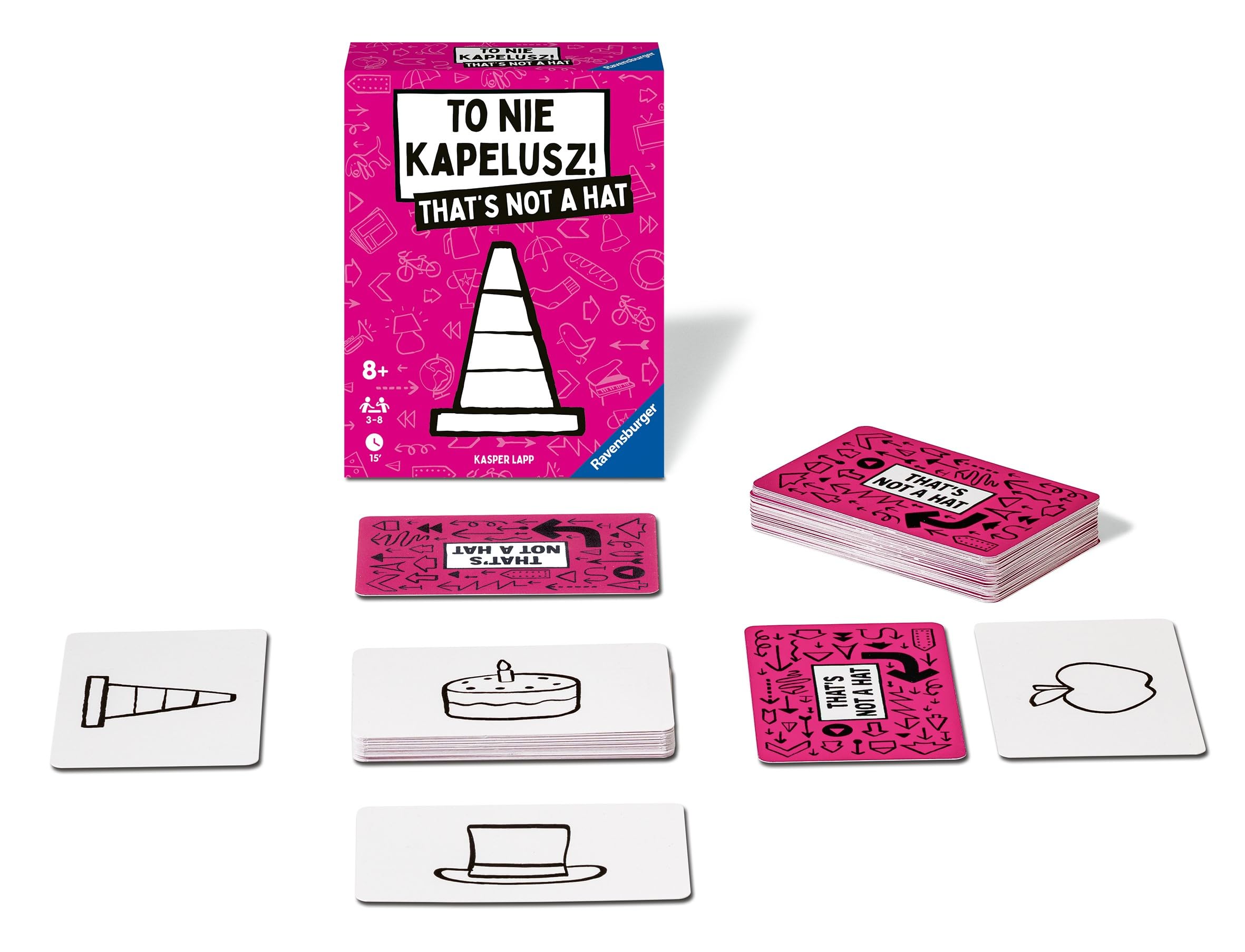 Ravensburger Card Game It's Not a Hat