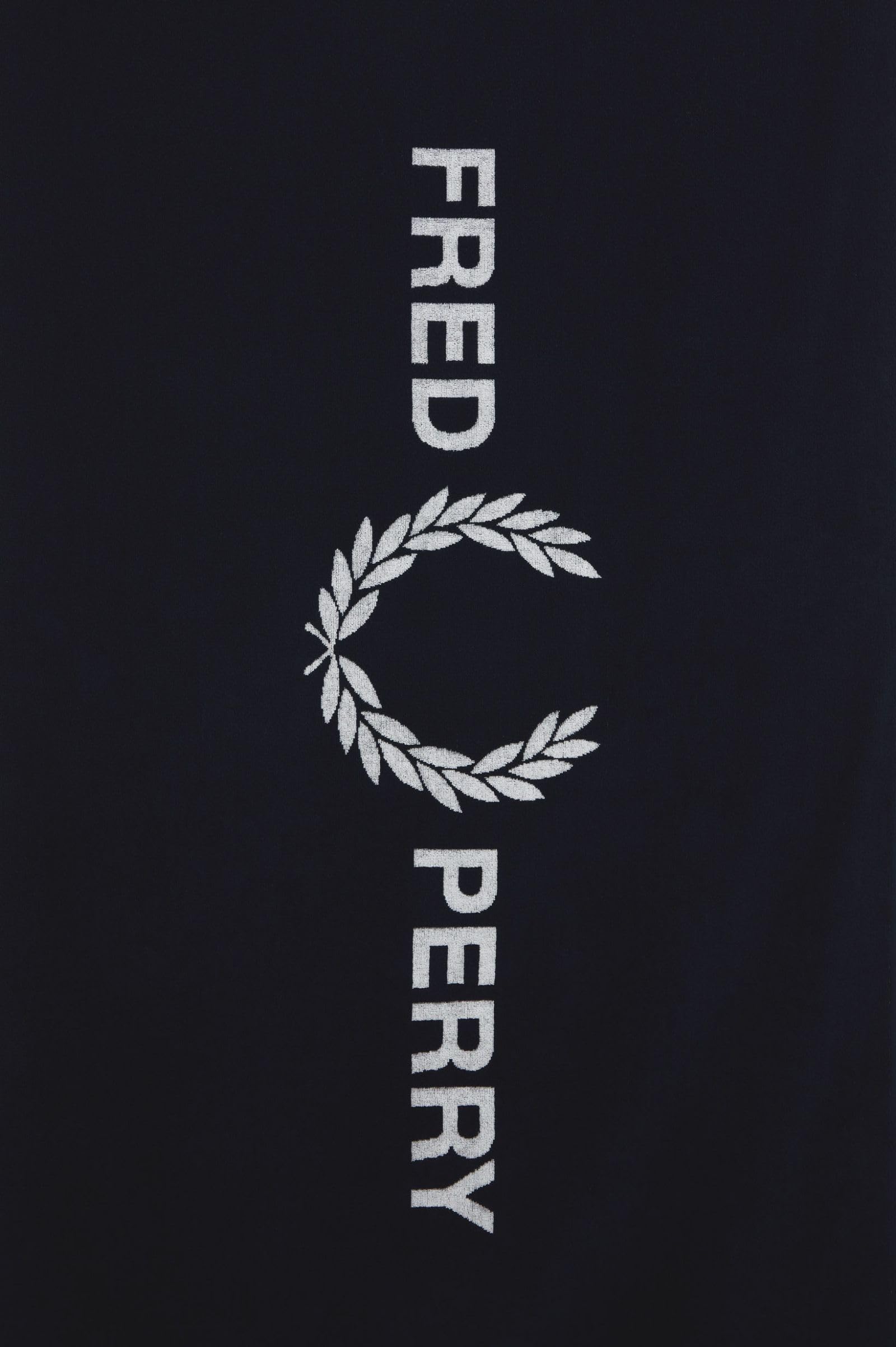 Fred Perry Cotton Beach Towel (Azul)