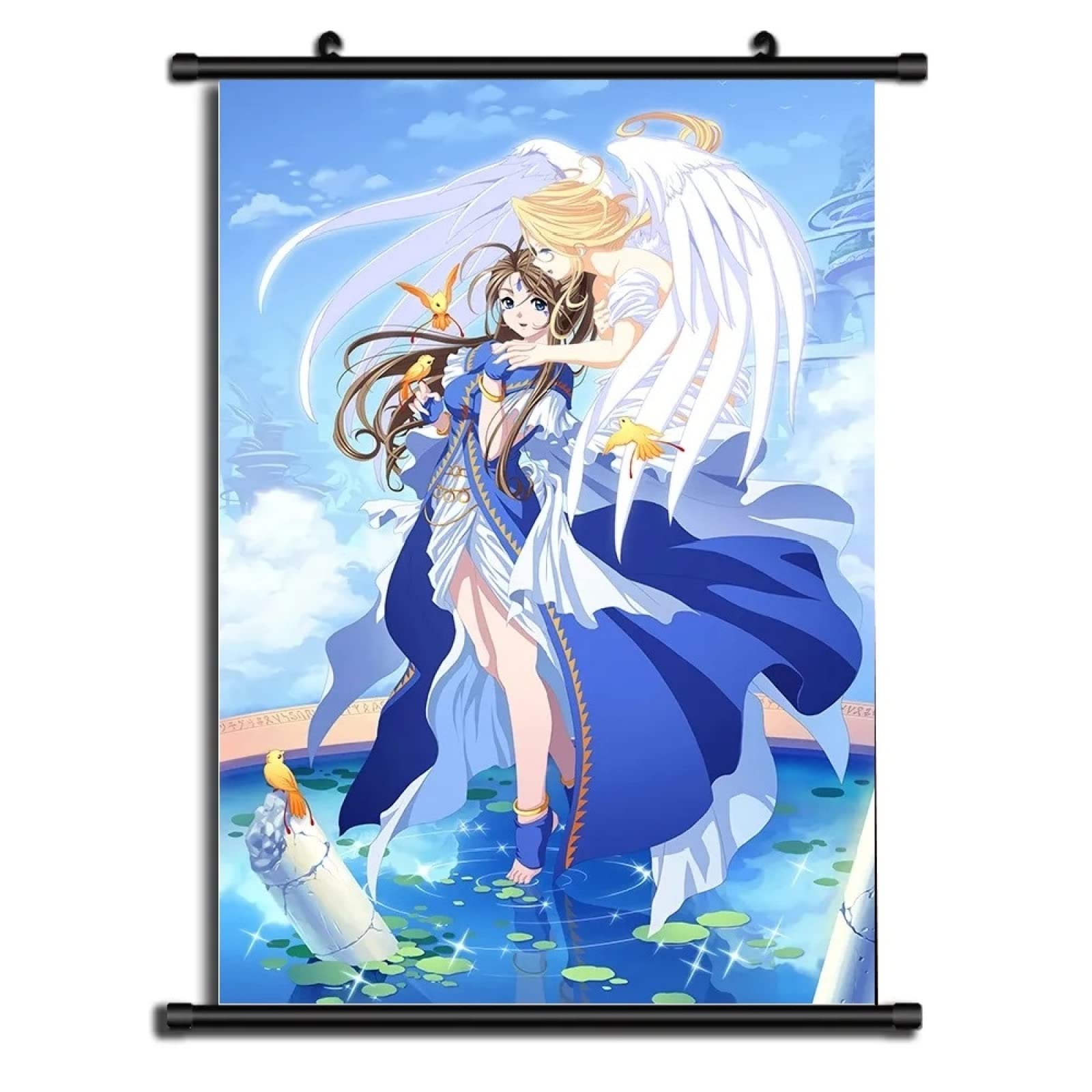Amazon.com: OAKFIN Wall Scroll Poster Belldandy Peorth HD Print