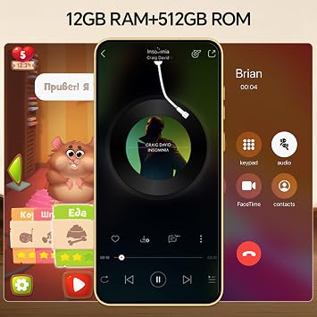 D24 ultar Unlocked Phones,5G Android 14 Smartphones,12GB+512GB Unlocked Android Phones, Snapdragon888, 5000mAh, 48+108MP Camera, 6.8 HD Screen, Dual SIM+Memory Expansion,Gray