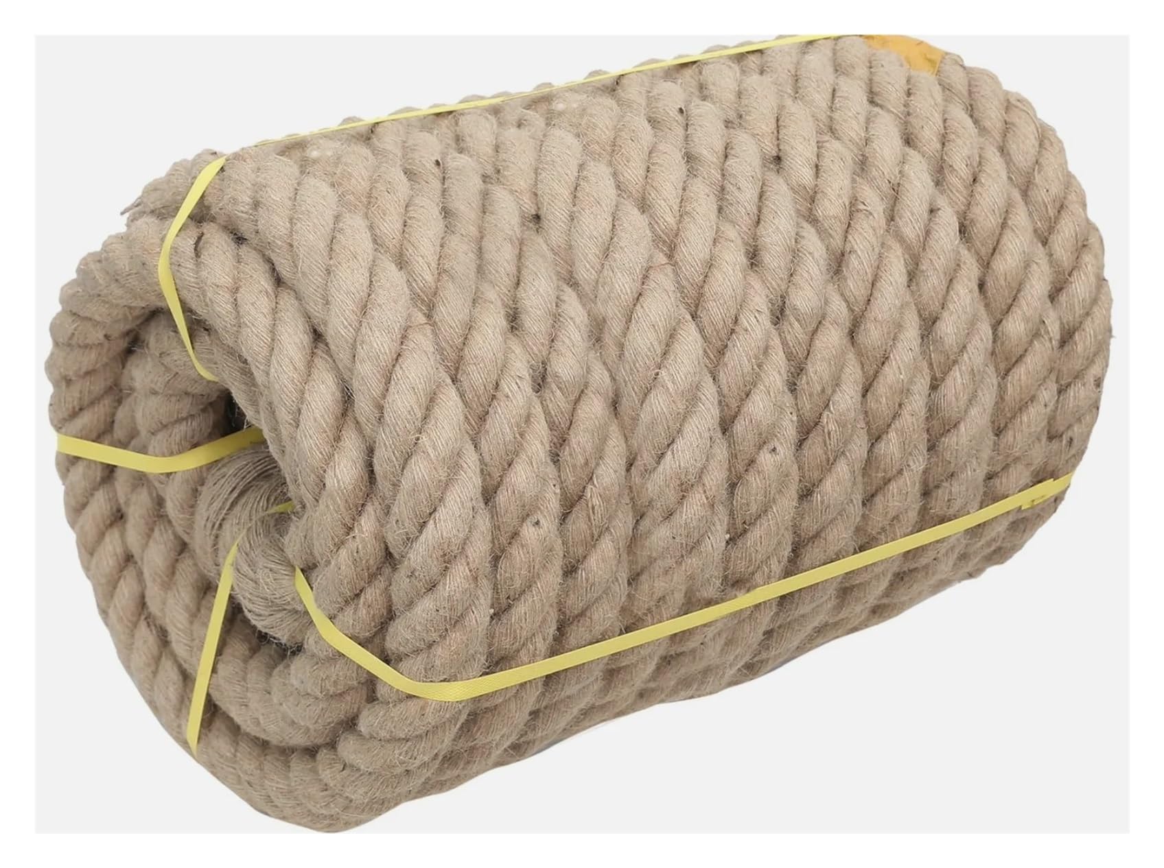 Cuerda de yute de 26mm, hilo natural resistente para jardín y artesanía