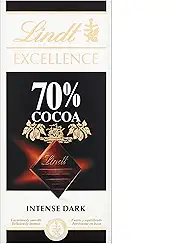 Chocolate Lindt Excellence 70% Cocoa Dark 100G