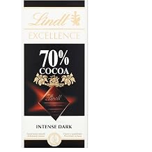 Chocolate Lindt Tablet Chocolate Excellence 70% Cocoa