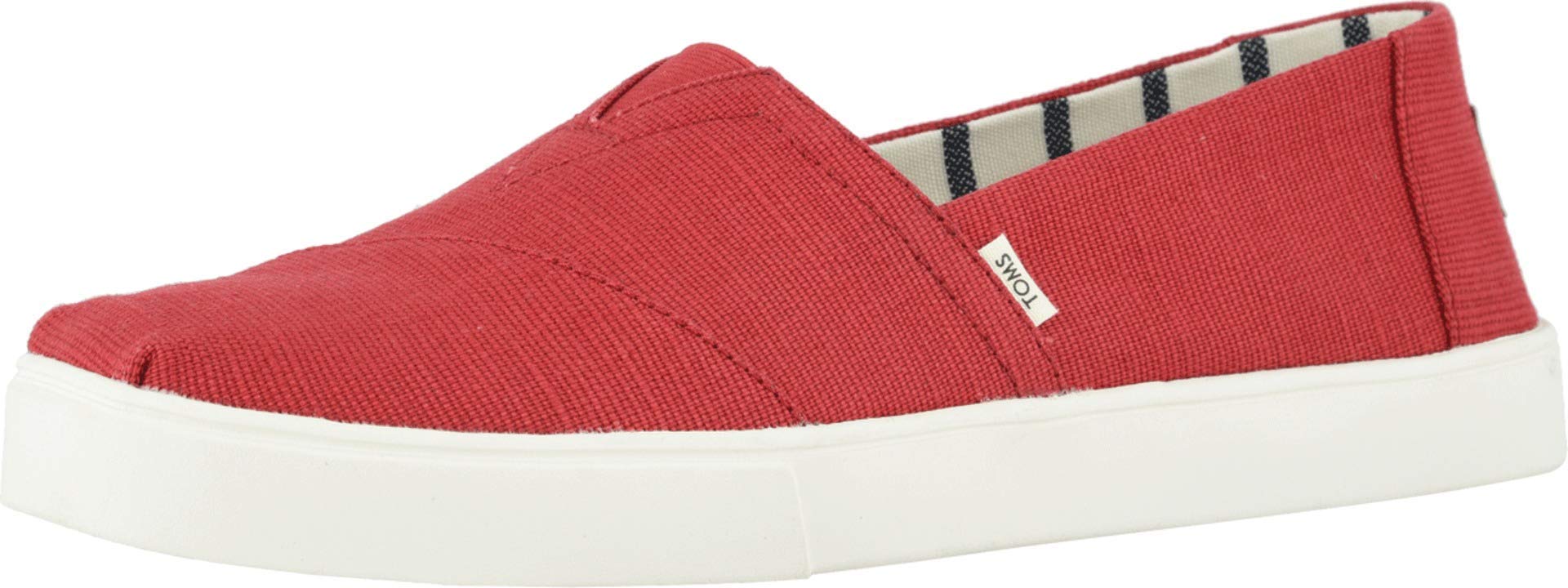 TOMSCanvas Men's Cupsole Classics Venice Collection Espadrilles, Black