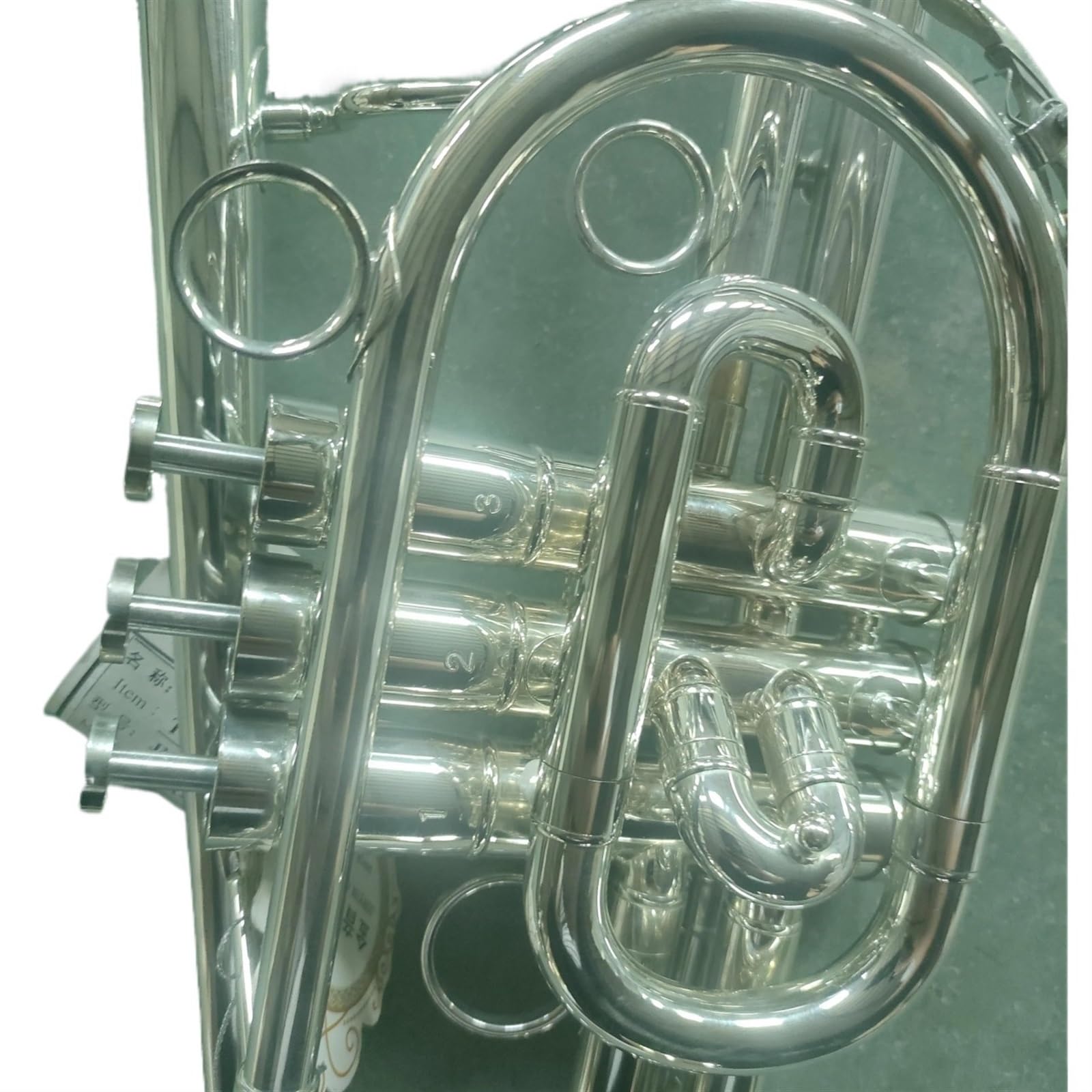 Tromba Standard Per Principianti JYTR - E170 Tromba Da Marcia In Si Placcata In Argento Ottima Qualità E Buon Suono Con Custodia Bocchini