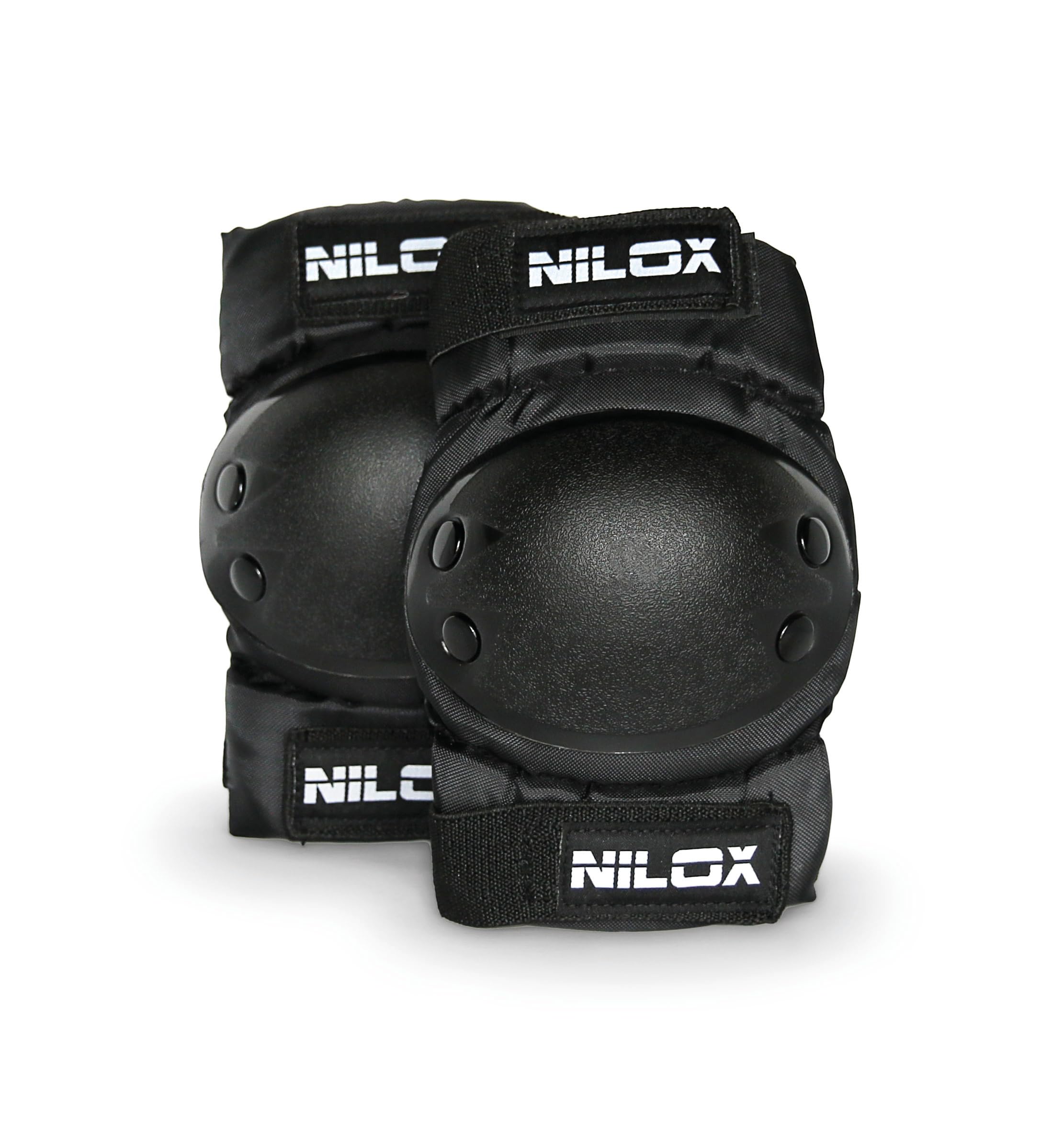Nilox Doc Kit di Protezione Junior, Kit Protezione Gomitiere, Ginocchiere e Parapolsi, Protezione per Skate, Protezione in un'Unica Attrezzatura per Bicicletta, Monopattino, Pattini