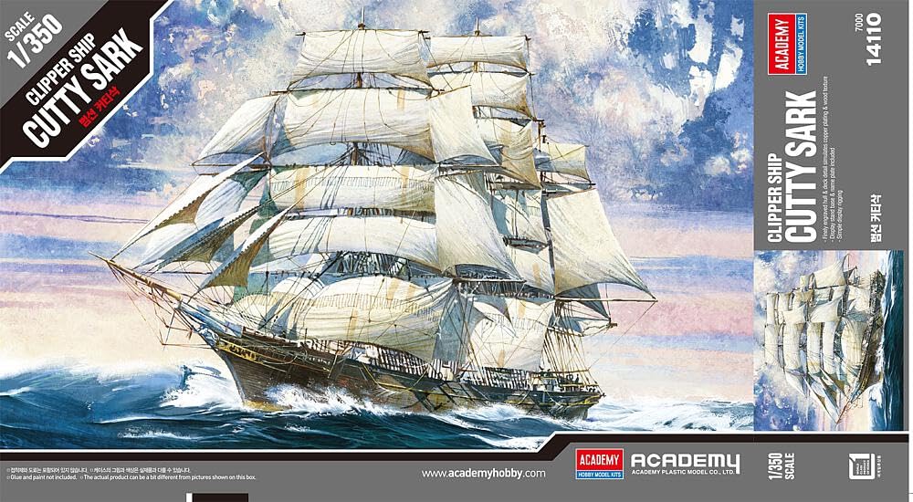 ディアゴスティーニのCUTTY SARK 1/90ソリッドキット Amazon.com: Academy Cutty Sark Model Kit : Arts, Crafts & Sewing