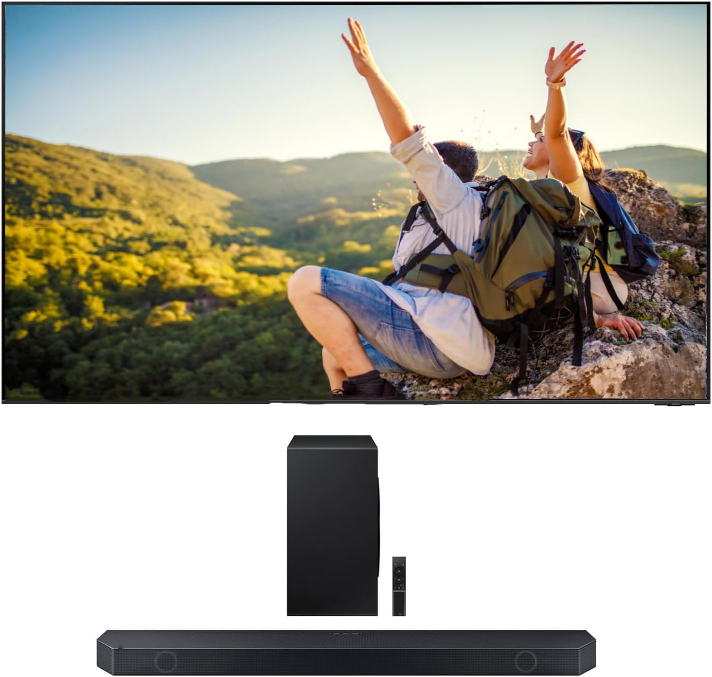 SAMSUNG QN85QN800CFXZA 85 Inch Neo QLED 8K Smart TV with Dolby Atmos with a HW-Q900C 7.1.2ch Soundbar and Subwoofer with Dolby Atmos (2023) SAMSUNG QN85QN800CFXZA 85 Inch Neo QLED 8K Smart TV with Dolby Atmos with a HW-Q900C 7.1.2ch Soundbar and Subwoofer with Dolby Atmos (2023)