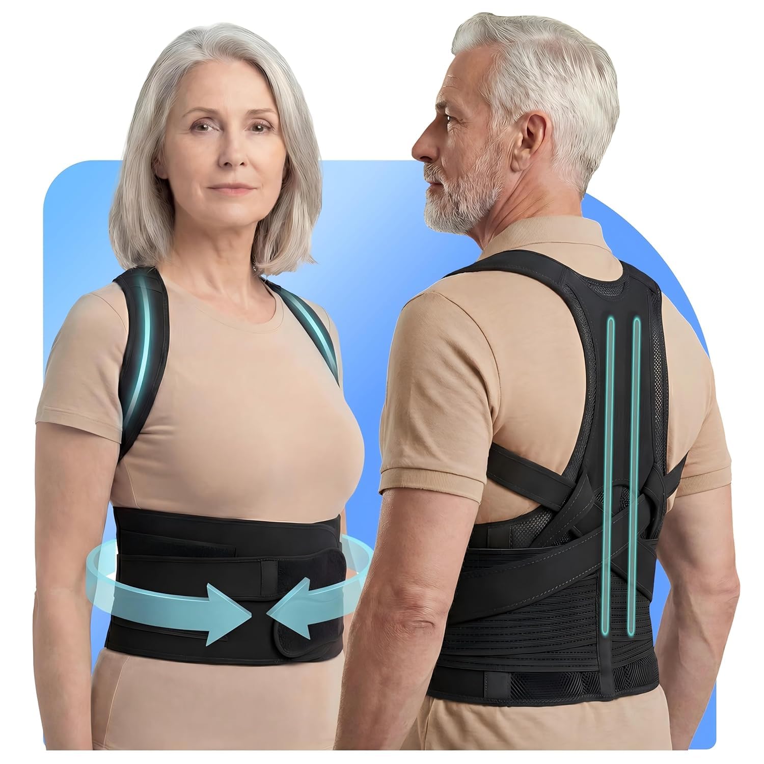 BIGROSE DualGuard Full-Back Support Pro