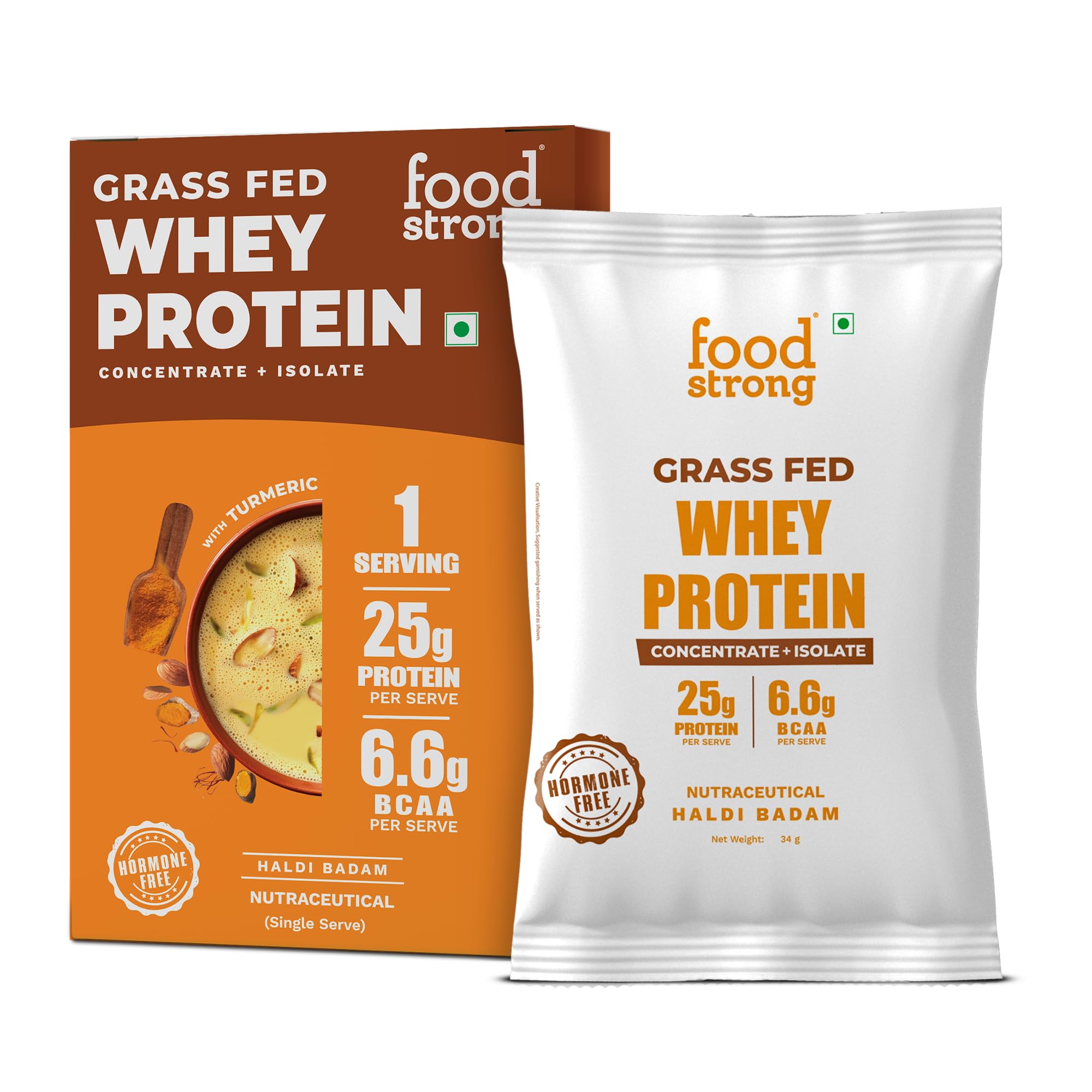 Foodstrong Whey Protein Powder Unflavoured (Raw) 26g Protein 1KG — Amazon image 26