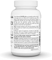 Vista 3 de Source Naturals Chlorella 500 mg Superalimento Verde, Tabletas B12-200 a base de plantas