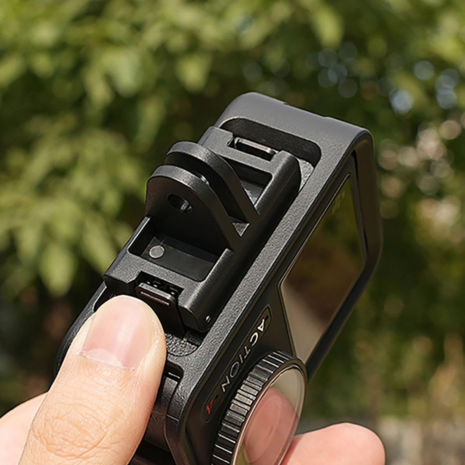 Adattatore INF per DJI Action 4/3 | Montaggio Magnetico Alta Precisione