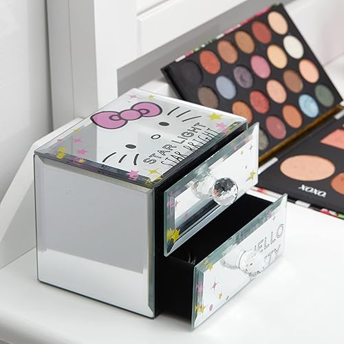 Miniatura 4 de Sanrio Hello Kitty Star Bright Mirror - Joyero de cristal con licencia oficial de Hello Kitty