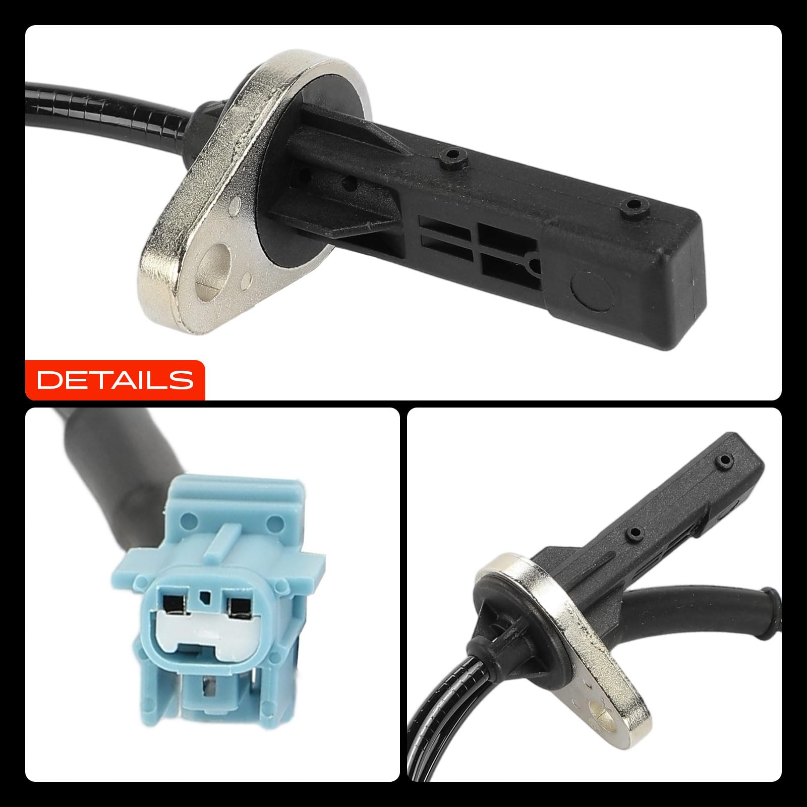 Frankberg Sensore Velocità Ruota ABS Sensore ABS 2-Poli Compatibile con Cabstar F24M F24W NT400 Cabstar F24M Replace# 31948,47910MB400