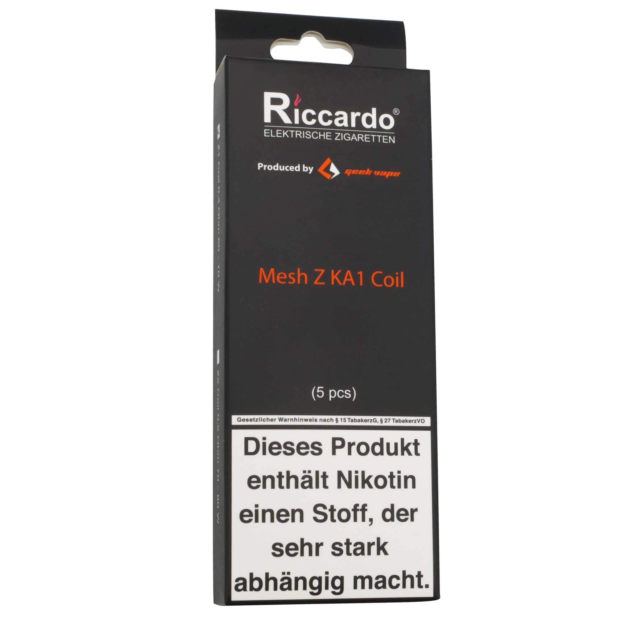 GeekVape KA1 Mesh Z2 Coils 0,2 Ohm, 5 Stck fr Sub-Ohm Tank