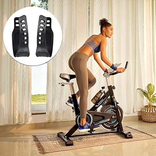 Miniatura 7 de 1 par de correas ajustables para pedal de bicicleta estática, repuesto de correas estacionarias para pie de bicicleta, universal para bicicleta,