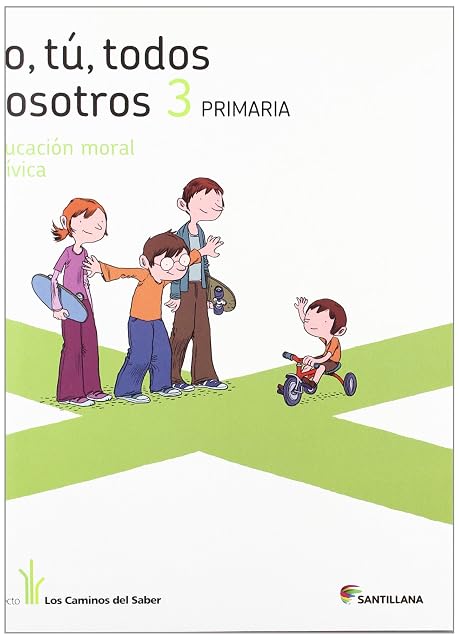 Portada de Cuaderno Yo Tu Todos Nosotros Ed 2012 3º Primaria