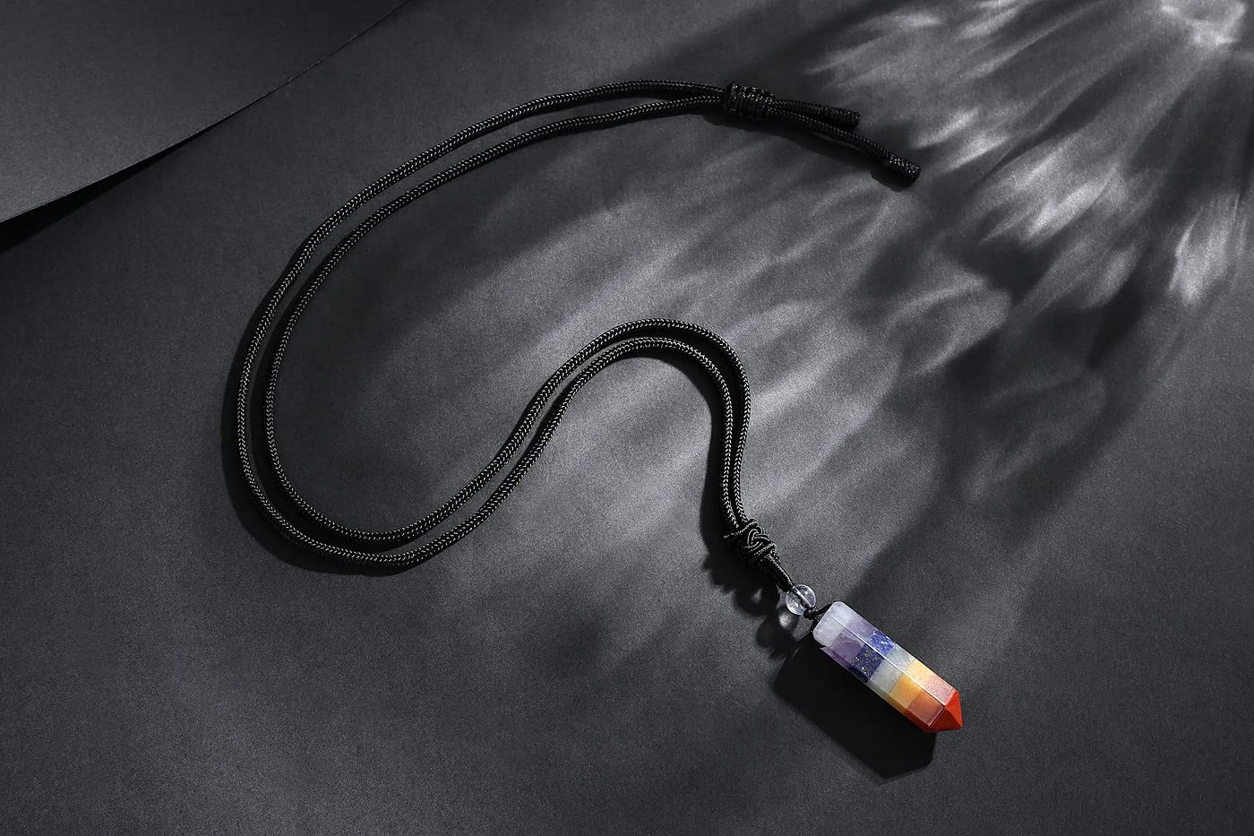 XIANNVXI 7 Chakra Necklace Chakra Gifts Healing Crystals Necklace for Women Stone Gemstone Crystal Pendant Reiki Jewellery for Women - Image 3