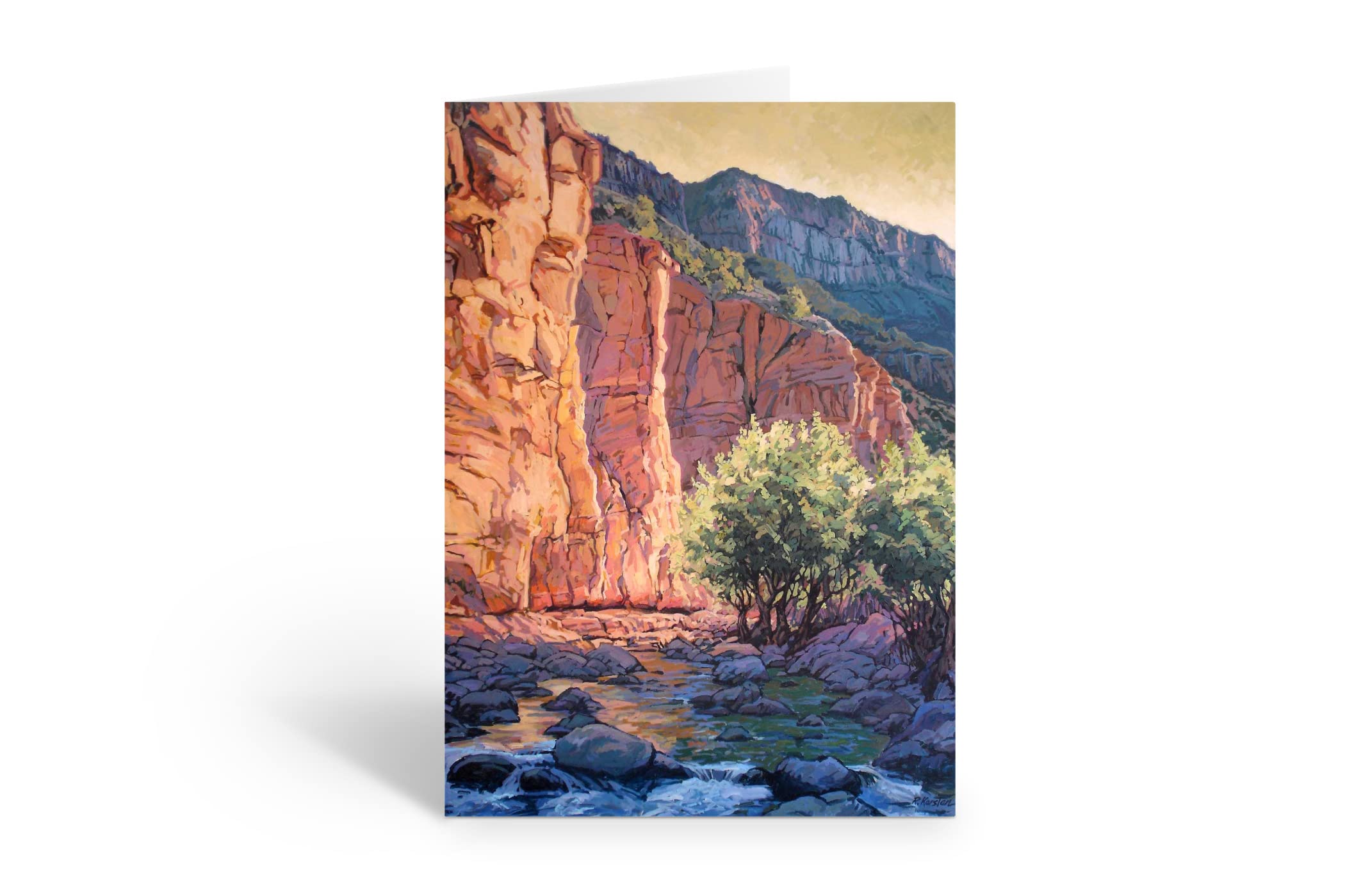 Stonehouse Collection | Sedona West Fork Art Note Card |10 Boxed Note Cards and Envelopes | Northern Arizona (Sedona West Fork)