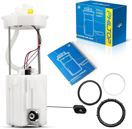 Vista 130 de PHILTOP FG1044 Conjunto de Reemplazo de Bomba de Combustible Eléctrica para Civic 2006-2011 1.8L, Kit de Montaje de Módulo de Bomba de Combustible