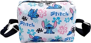 Cute Stich Cartoon Crossbody Purse Stich Bag Stich Wallet Purse Coin Pouch for Stich Lover (Bag-St B)
