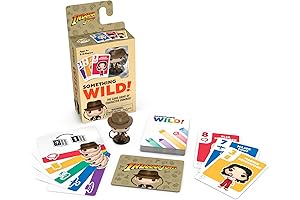 Funko Something Wild! Indiana Jones: Action-Packed Adventure Card Game for 2-4 Players Ages 6+